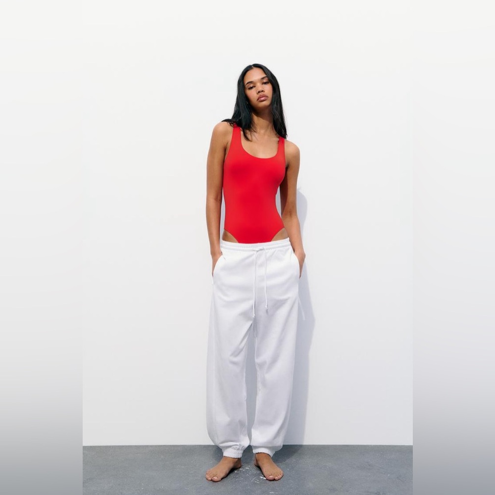 Zara Polyamide Bodysuit